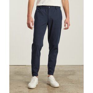 Everlane Mens Performance Traveler Chino Deep Navy Blue Size 36x32 New w/ DEFECT